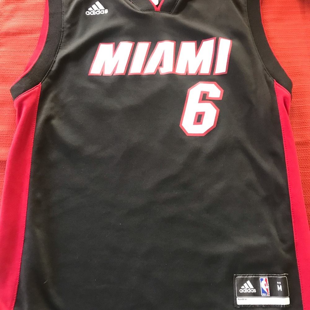 NBA Miami Heat Lebron 6 youth jersey